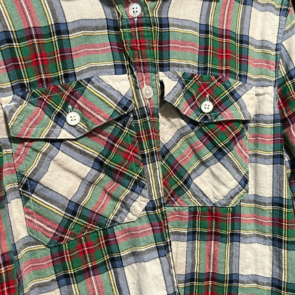 J. Crew Women’s Multicolor Plaid Shirt